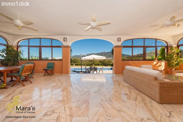 Villa mit Pferdestall in Andalusien zu verkaufen, Costa del Sol, Alhaurin el Grande 